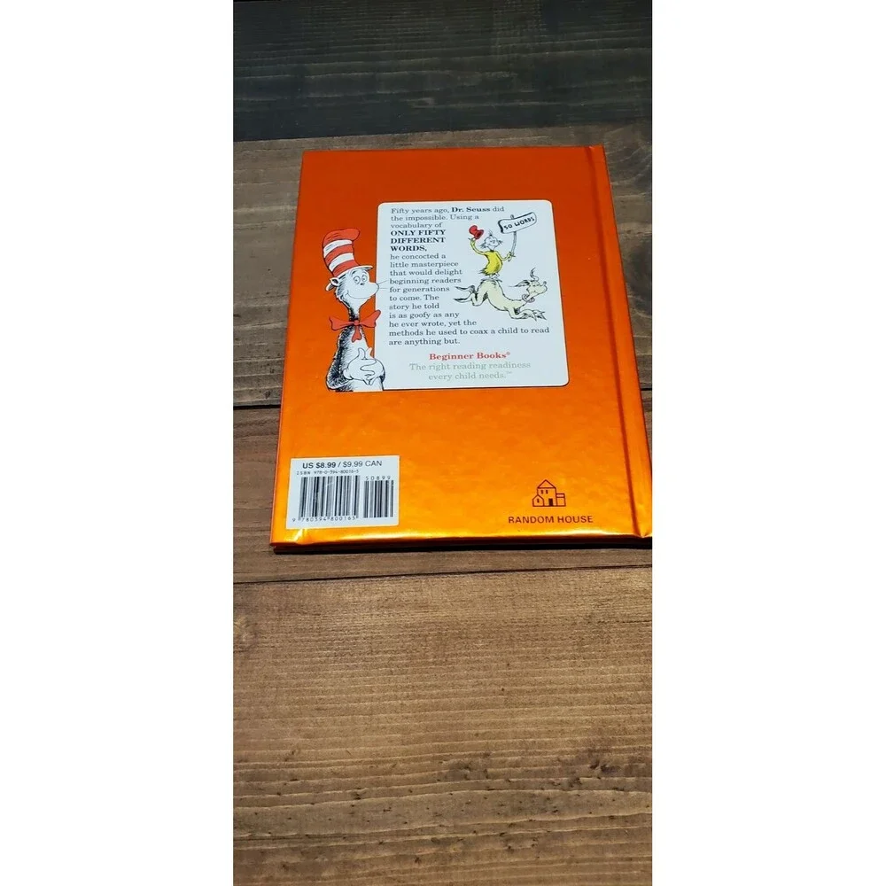 Rare Printing Error Backwards Green Eggs and Ham Party Ed Dr Seuss Hardcover New
